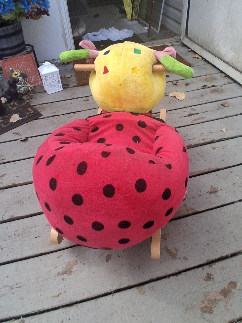 Rock-a-bye Lulu Ladybug Rocker - Picture 3 of 4